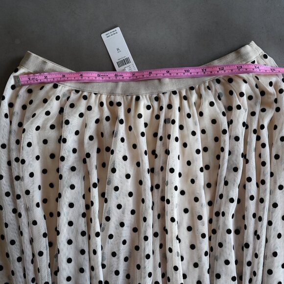 Daniel Rainn x Anthropologie Tulle Polka Dot Midi Skirt - Picture 2 of 8